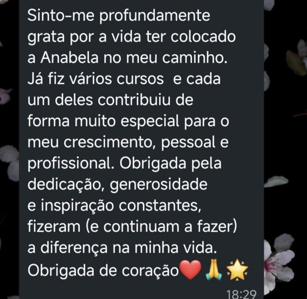 Testemunho aluna Portal da Abundância